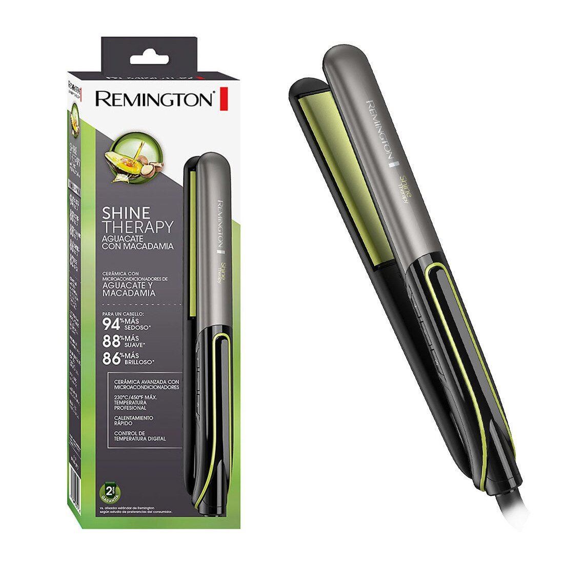 Plancha Alisador Shine Therapy Palta REMINGTON S12A(220)A